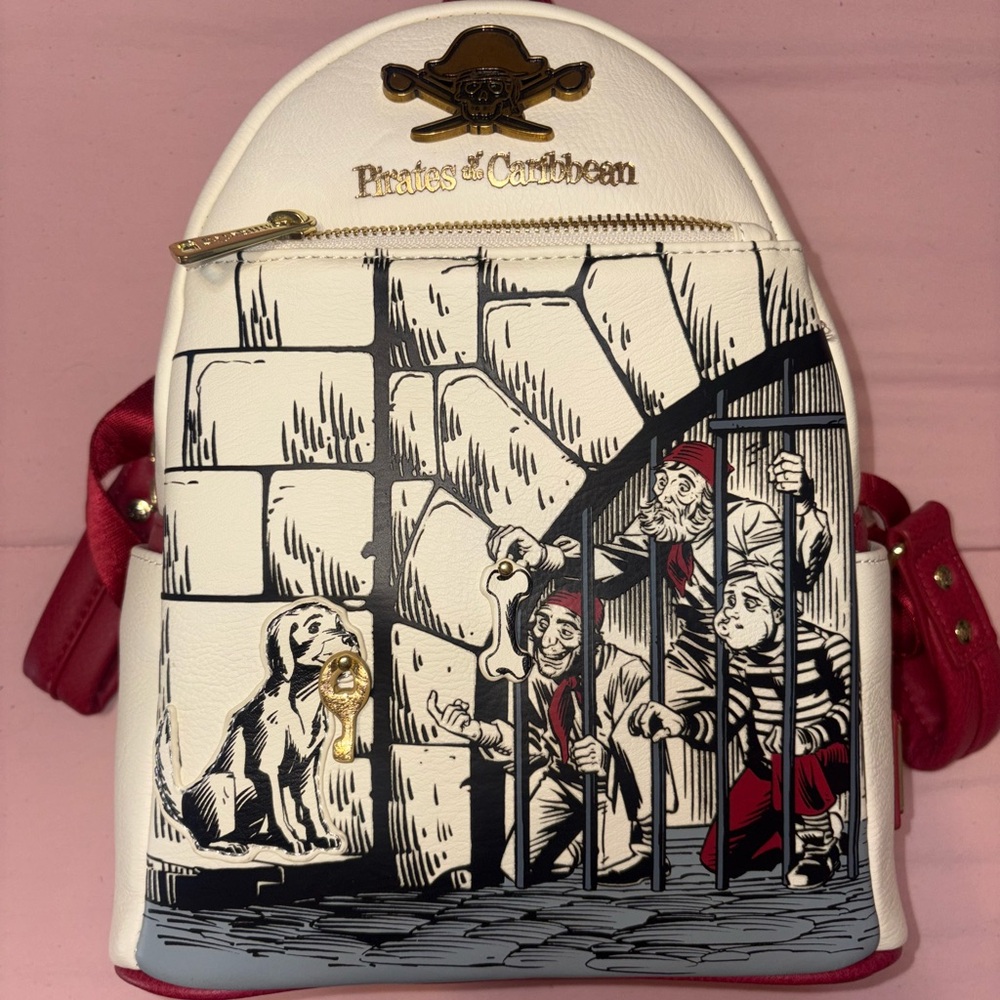 DISNEY Loungefly Pirates of the Caribbean Jail Scene - NEW WITH TAGS